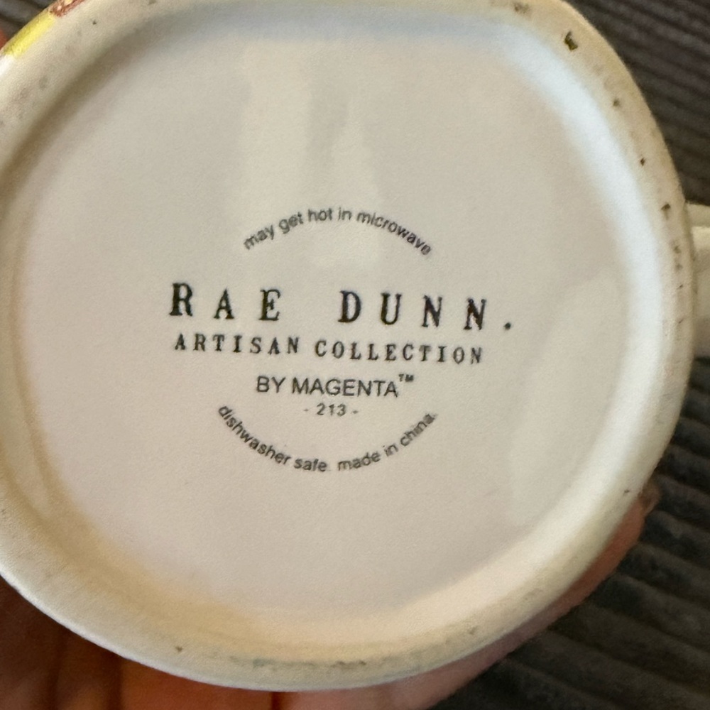Rae Dunn White Floral “autumn is the hush before the winter” Mug - Picture 5 of 5